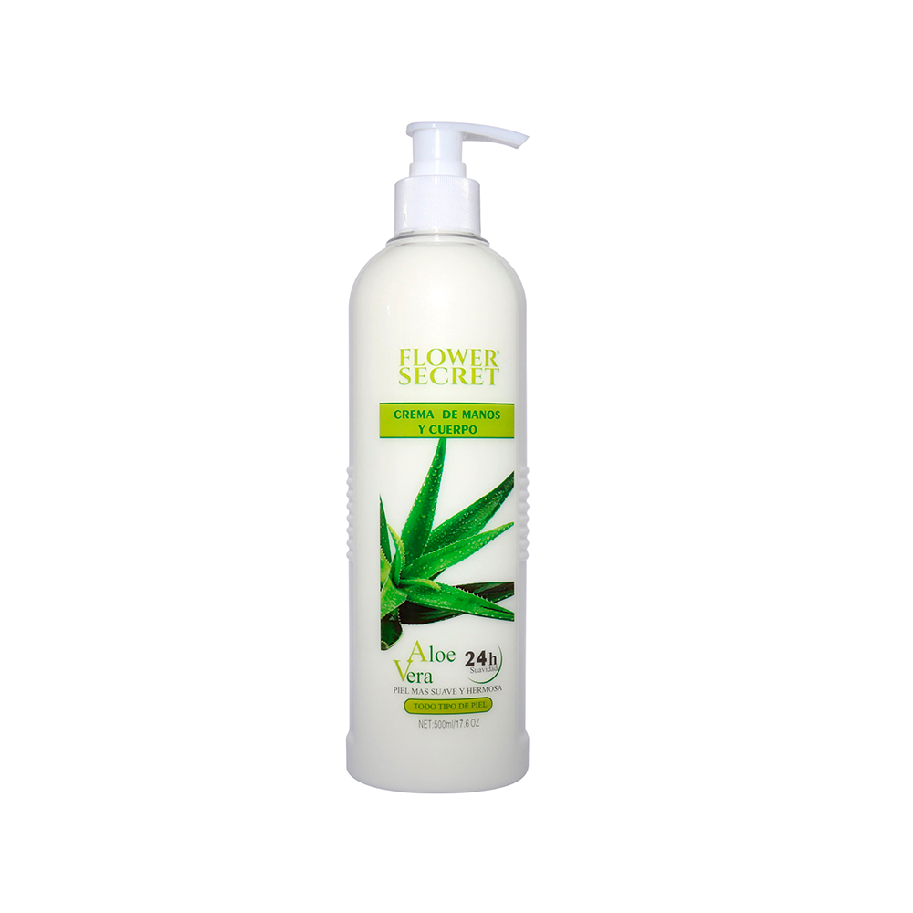 Crema de Cuerpo y Mano Aloe Vera