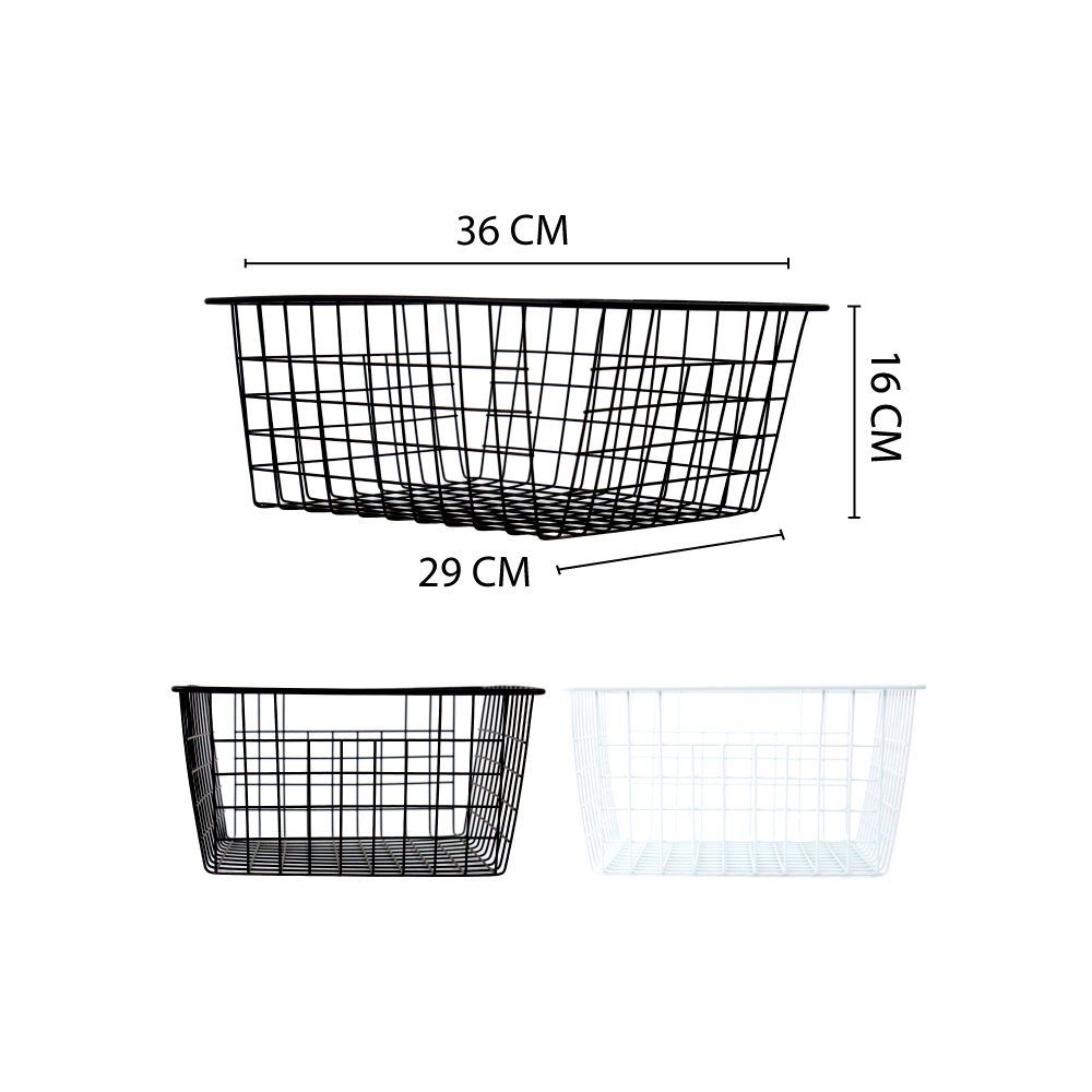 Cesta de Almacenamiento Metalica