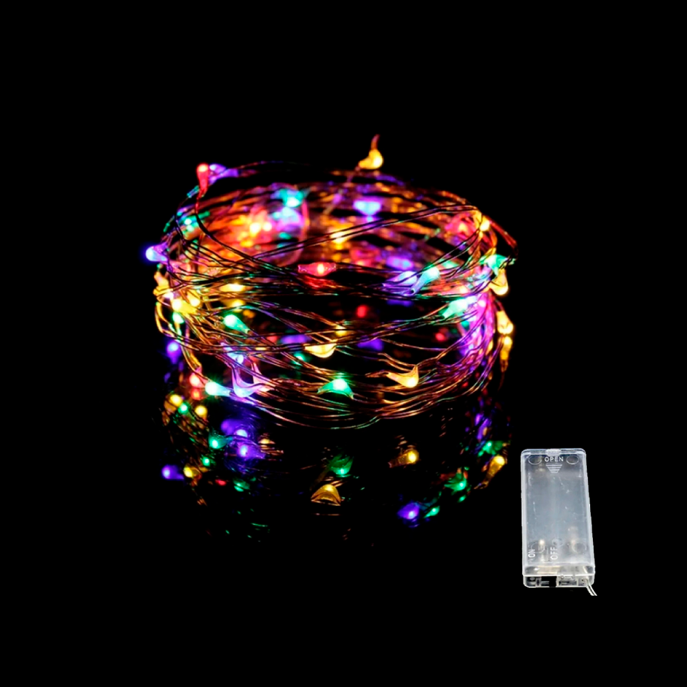 Luz Multicolor LED a Pilas - Hada