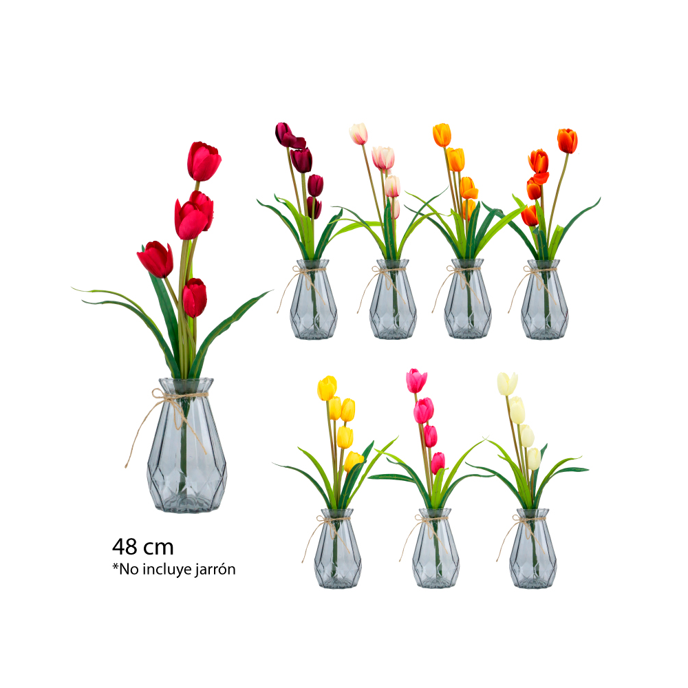 Flores Artificiales - Tulipanes