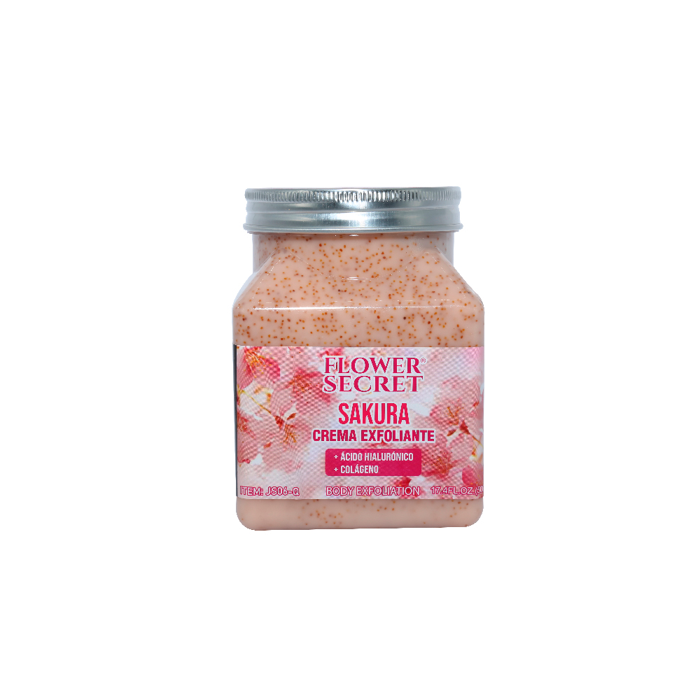 Crema Exfoliante Corporal Sakura