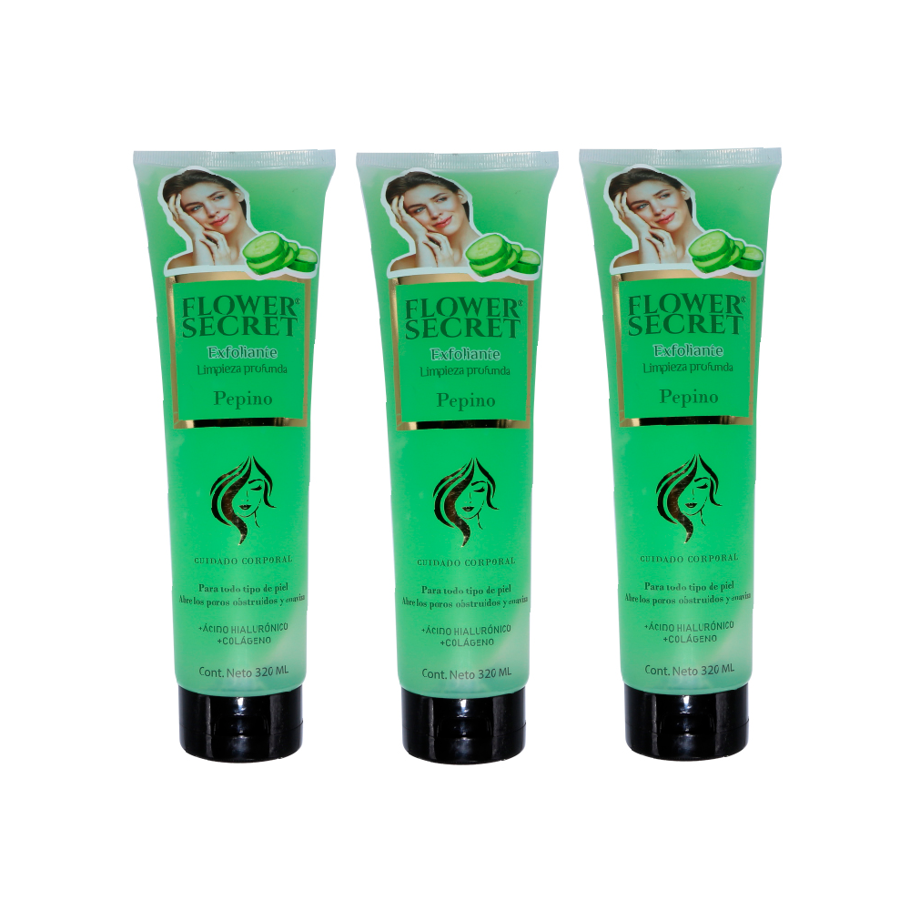 Gel Exfoliante Corporal Pepino