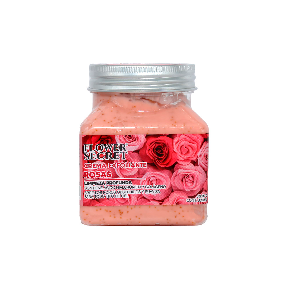 Crema Exfoliante Rosas