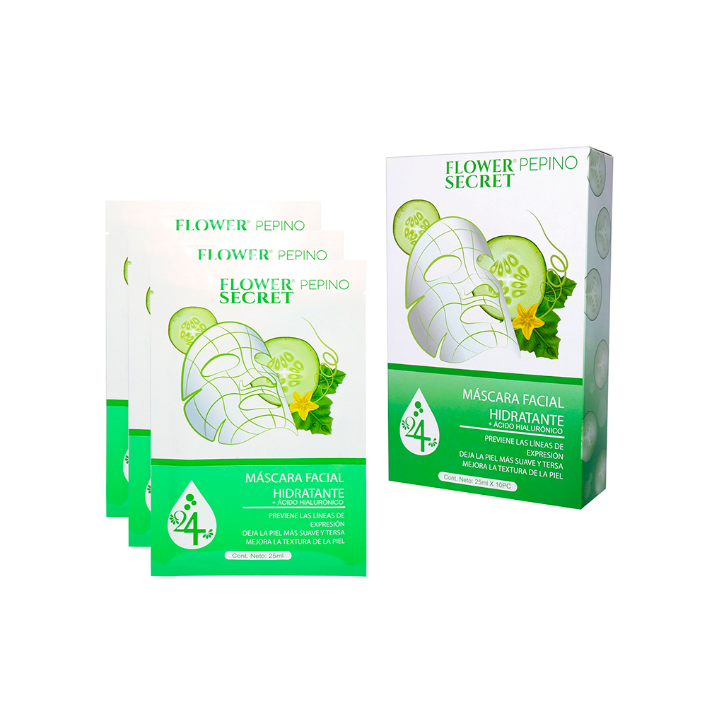 Mascarilla Facial Hidratante Pepino