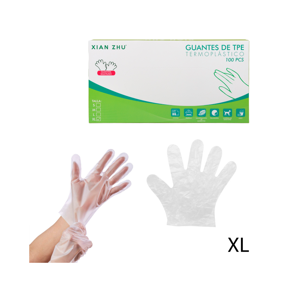 Guantes de TPE Termoplasticos Talla XL