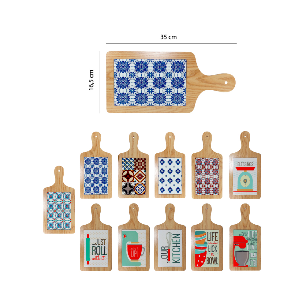 Tablas de Coctel - Madera y Cerámica